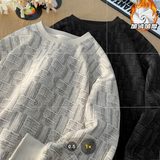 2025HW25631加绒摆拍大码圆领印花卫衣M-5XHW25978-特P35，男装卫衣，奇怪漫猴工厂店