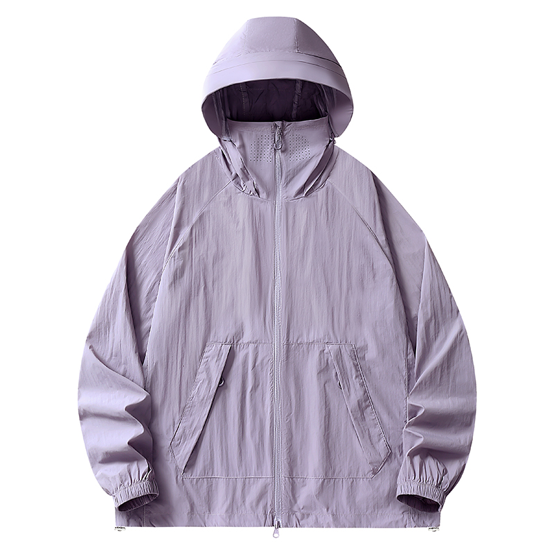 主推户外防晒衣冰丝UPF50+防紫外线超轻薄冰丝透气青少学生情侣款，男装夹克，奇怪漫猴工厂店