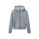 2025秋冬美式cleanfit短款宽松针织卫衣开衫拉链情侣男女外套潮，男装卫衣，奇怪漫猴工厂店