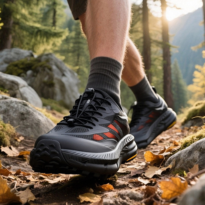 【缓震减压】健步鞋男士2026新款轻便耐磨徒步鞋户外轻量越野跑鞋
