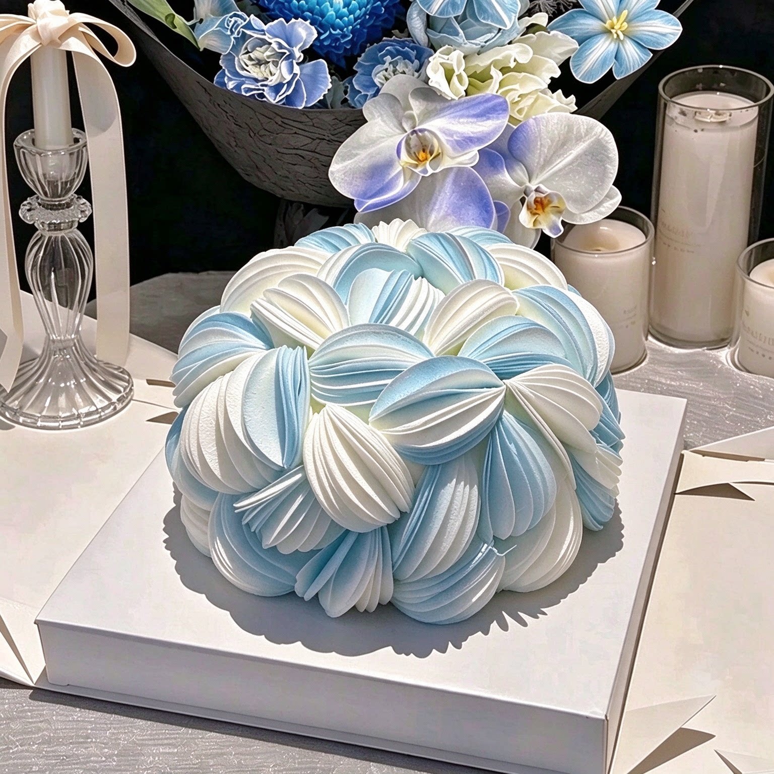 糯米纸灯笼果成品生日蛋糕装饰女生diy烘焙甜品台高级氛围感摆件