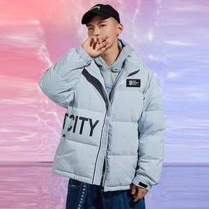 2020冬季男士90白鸭绒羽绒服情侣款冬装情侣外套 A436-908-P165图片