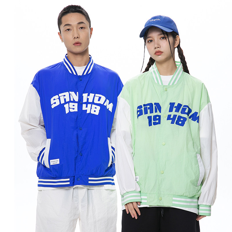 夏季薄款防晒衣外套男孩棒球服初高中学生防晒服A436-2637-P60,男装夹克,电商A436