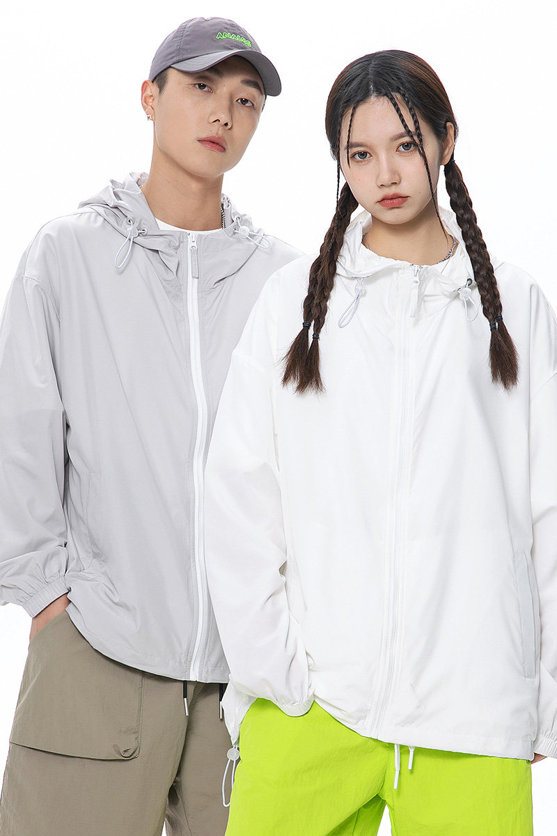 夏季情侣薄款冰丝外套透气防紫外线钓鱼防晒服风衣A436-2638-P65,男装夹克,电商A436