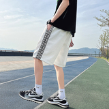 2023夏季潮牌华夫格手工编织带时尚帅气运动短裤男A436-511-P32，男装休闲裤，电商A436