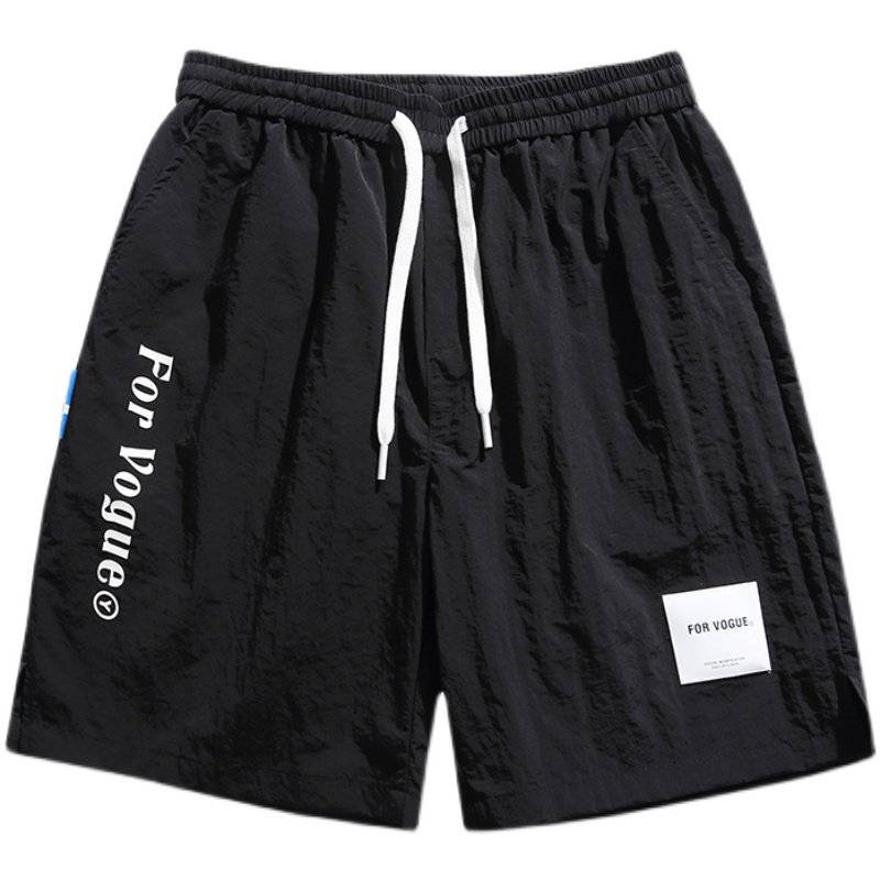 短裤男夏季休闲宽松中裤日系简约潮流百搭五分裤A436--6275-P45,男装休闲裤,电商A436