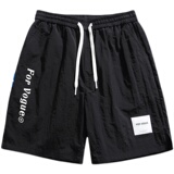 短裤男夏季休闲宽松中裤日系简约潮流百搭五分裤A436--6275-P45，男装休闲裤，电商A436