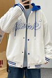 A436-6705-P852023春季新款港风宽松连帽棒球服休闲青年夹克外套，男装夹克，电商A436