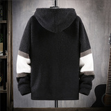 2020冬装新款挂拍加绒加厚羊羔绒夹克男保暖外套A436-J594-P100，男装棉衣，电商A436