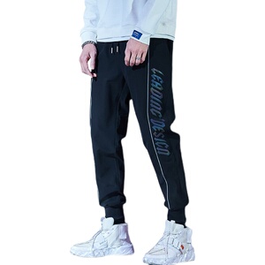 现货6103 P58控价78 美式复古潮牌2021男新款小脚简约百搭休闲裤图片