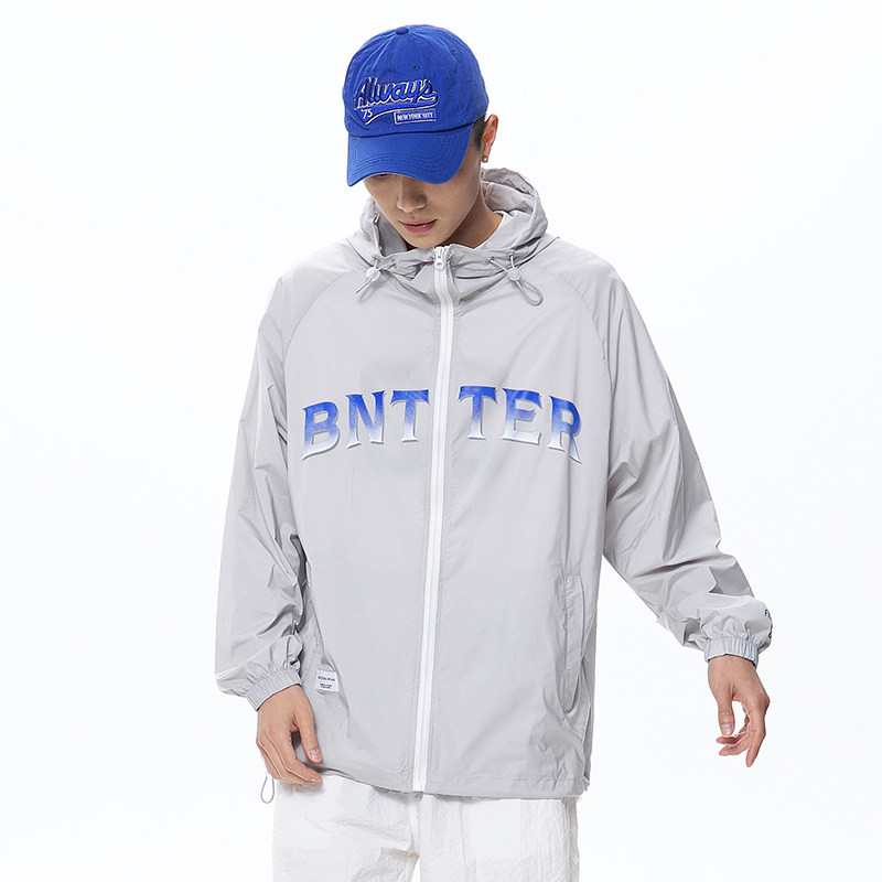 2024夏季外套男美式连帽夏季情侣薄款夹克防晒衣服A436-2636-P60,男装夹克,电商A436