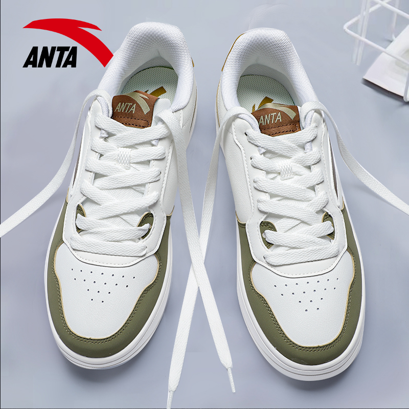 安踏2025秋冬轻便小白鞋