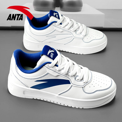 安踏2025夏季新款厚底小白鞋