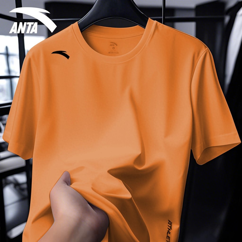 安踏短袖男2026春夏季官方旗舰男士跑步健身冰丝速干运动上衣t恤,运动服/休闲服装,跑步T恤,淘宝优惠券,粉丝福利购,淘宝优惠卷