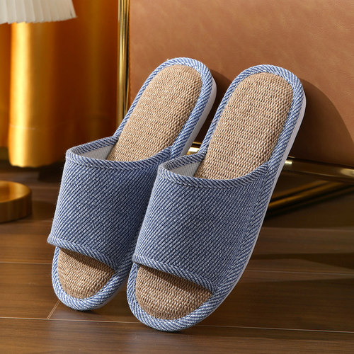 2024亚麻拖鞋尤尔康木地板