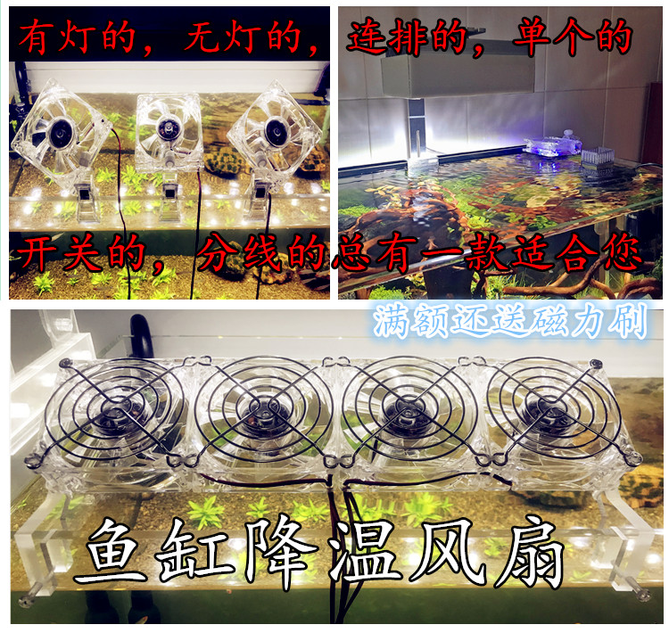 降温风扇散热水母调节水冷却静音