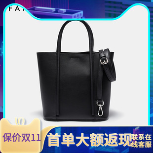 【色非】大容量水桶包包女2023新款真皮通勤托特包女单肩包C327G