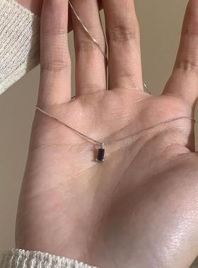 百搭bulingbuling星空吊坠锁骨链项链