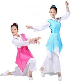 床前明月光舞蹈服装仙女古典演出服古装书生书童服梁祝服