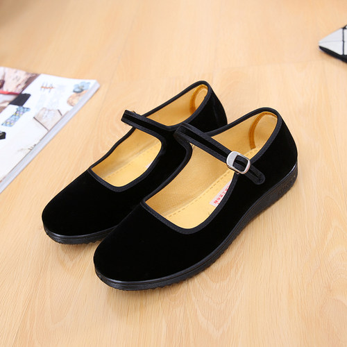 新款老北京布鞋酒店舞蹈鞋休闲鞋