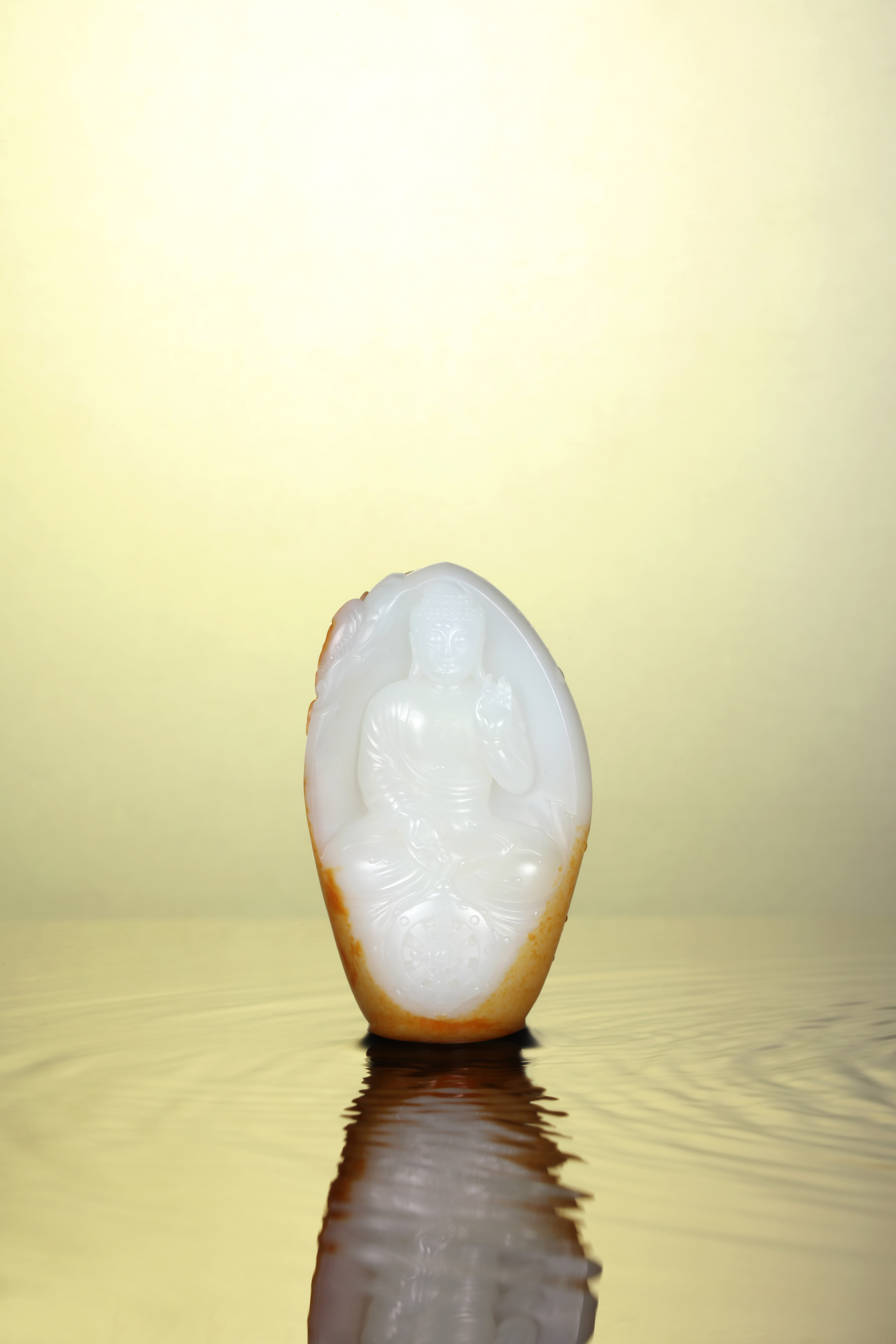 博润堂 黄杨洪玉雕艺术 独籽雕 大日如来