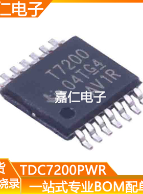 TDC7200PWR丝印T7200封装TSSOP14传感器接口芯片