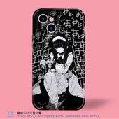 动漫暗黑少女洛丽塔女仆适用iPhone17promax苹果16全包光面13防摔华为nova14菲林小米15opporeno12安卓手机壳