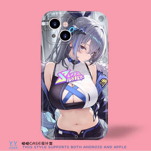 二次元崩坏星穹铁道人气性感少女适用iPhone17promax菲林全包苹果16荣耀X70一加13红米k60至尊版安卓手机软壳
