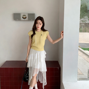 CHAN 含3羊毛 LIN 配丝巾 丝丝巾不挑人穿上衣针织衫