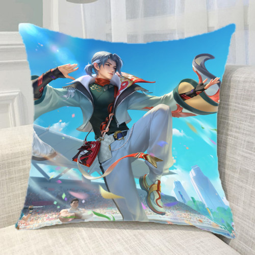 王者荣耀太极少年赵怀真银翎春语杨玉环抱枕汽车靠垫礼物等图定做