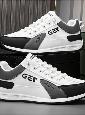 高端男士帕拉鞋官方旗舰店2025新款一脚蹬阿甘鞋软底透气休闲鞋子