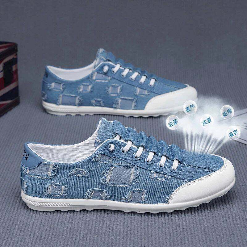 高端男士帕拉鞋官方旗舰店2025新款轻奢风休闲鞋透气软底豆豆鞋子