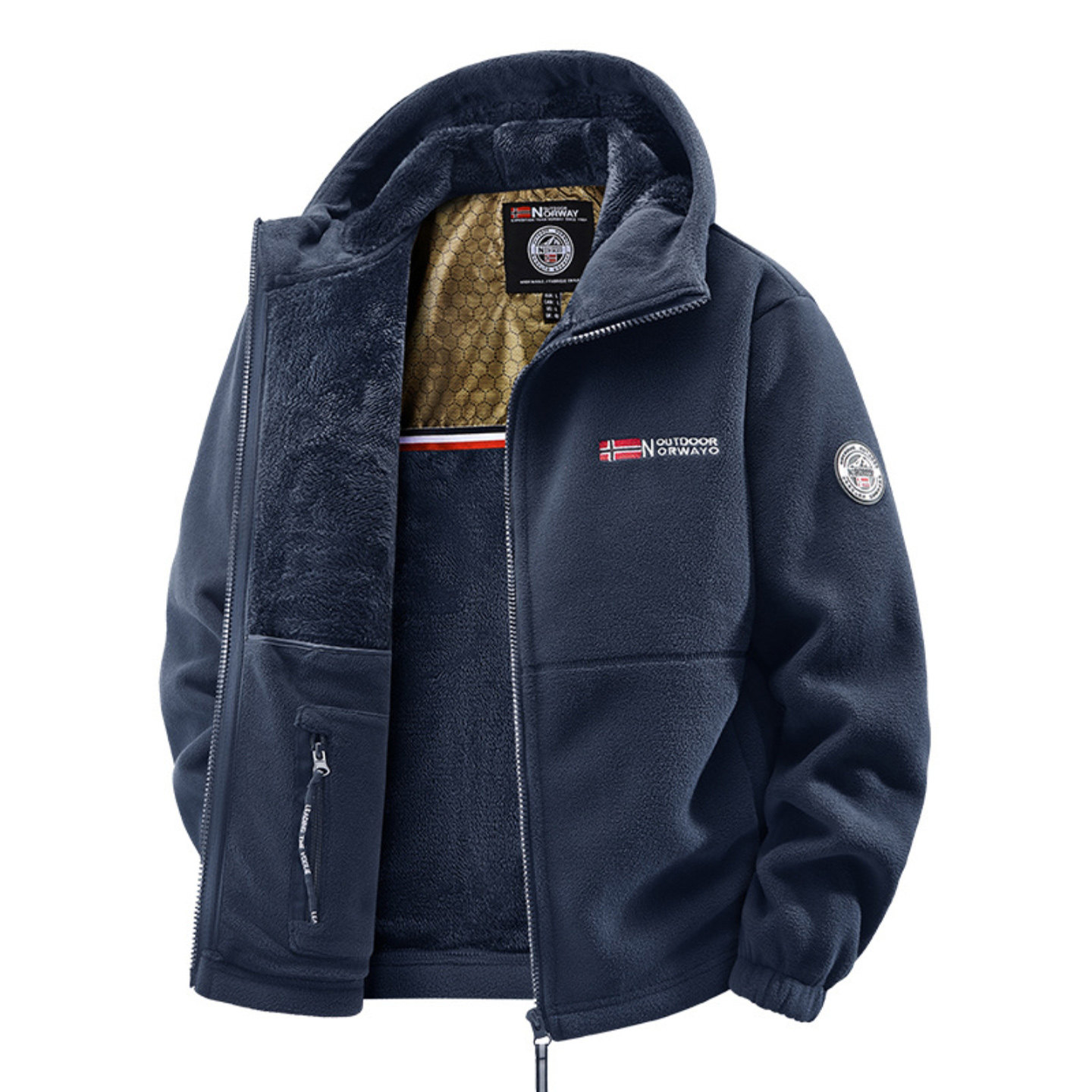 维乾男装抓绒衣冬季大码中老年男士夹克运动情侣同款挪威保暖外套,男装,时尚抓绒衣,淘宝优惠券,粉丝福利购,淘宝优惠卷