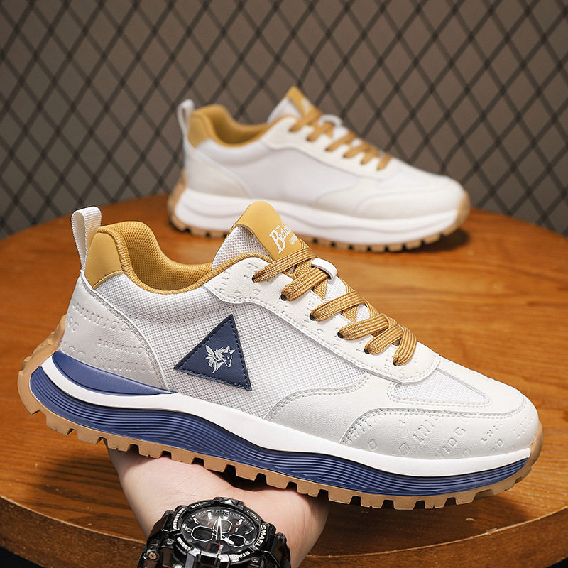 福建晋江正品高端男士帕拉鞋2026新款运动阿甘鞋软底透气休闲鞋子