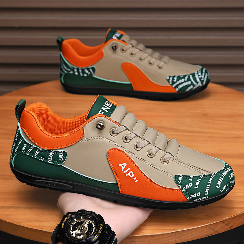 福建晋江品牌男鞋高端男士帕拉鞋2026新款秋季软底百搭休闲运动鞋