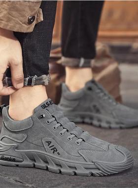 帕拉鞋男款2025新款一脚蹬男鞋轻便软底运动休闲鞋男士透气跑步鞋