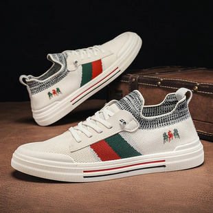 高端男士帕拉鞋2026新款福建泉州晋江男鞋夏季透气板鞋网面休闲鞋