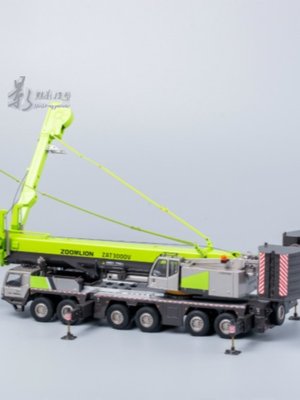 新款中联重科ZOOMLION 1:50 ZAT3000V 300T全地面起重机 吊车合金