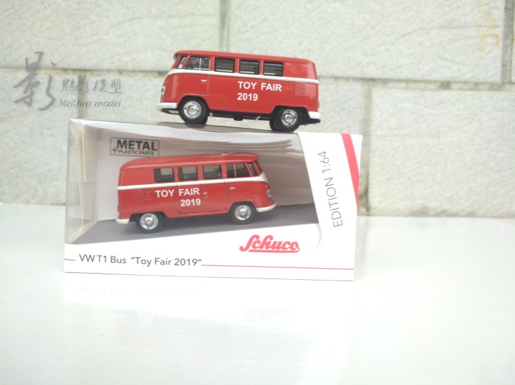 Schuco舒克1:64大众VW T1 BUS巴士Toy Fair2019#纽伦堡展合金车模