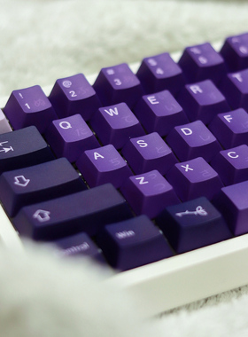 梦键初恋键帽GMK紫色143键大全套PBT五面热升华1.7mm用于机械键盘