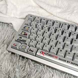 梦键金属漆机甲键帽99小全套侧刻适配87/84/80/75/68/65/63/61/60