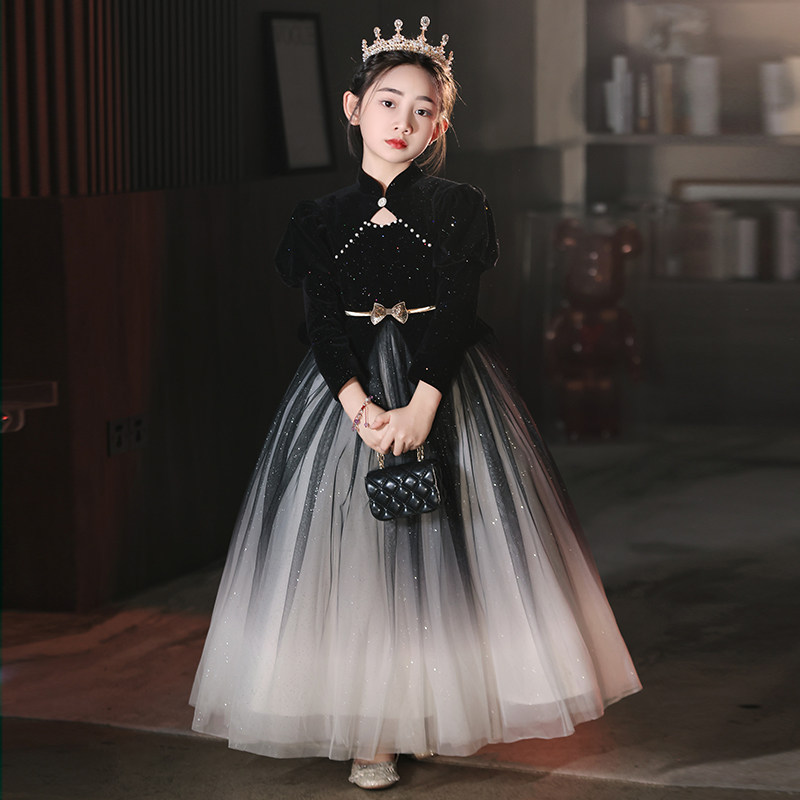 儿童晚礼服公主裙高端轻奢小众钢琴演出服蓬蓬纱主持人花童婚纱秋,童装/婴儿装/亲子装,儿童礼服,淘宝优惠券,粉丝福利购,淘宝优惠卷