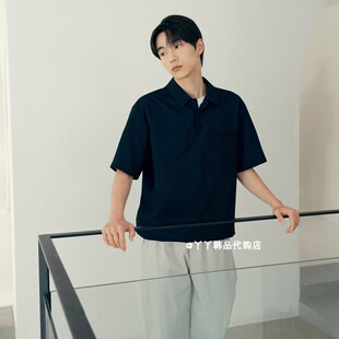 Bridge 26夏M1WS3131男士 时尚 韩国正品 衬衫 Mind 套头短袖 直邮代购