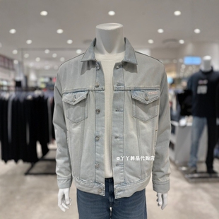 直邮代购 韩国正品 25秋4LF759G男士 经典 牛仔休闲夹克 款 JEANS
