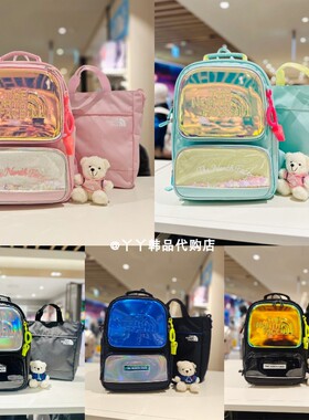 THE NORTH FACE/北面韩国直邮代购26奥NM2DR02儿童学院风双肩书包
