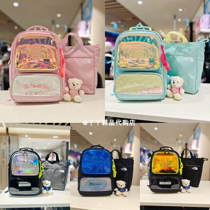 THE NORTH FACE/北面韩国直邮代购26奥NM2DR02儿童学院风双肩书包