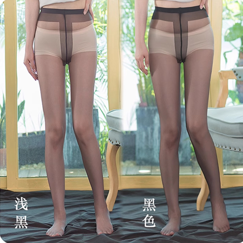 SK8918夏季零感丝袜0D黑丝袜超薄性感高透T档防勾丝不掉档连裤袜