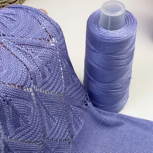 夏季7号蕾丝真丝棉丝光强捻不散股手编短袖儿童宝宝棉线毛线团6两