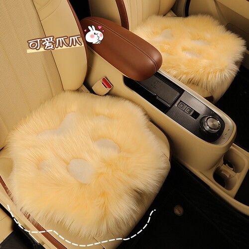 比亚迪海豚秦Plus宋plusdmi宋Pro汉元唐e2汽车坐垫冬季毛绒座椅套