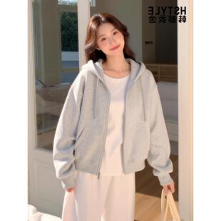 的外套短款X女款好看春装衣舍绝美韩都2026小个子新款小卫衣女巨